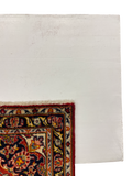 27340-Kashan Hand-Knotted/Handmade Persian Rug/Carpet Traditional/Authentic/Size: 4'6" x 2'2" /137cm x 68cm