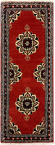 27341-Bidjar Hand-Knotted/Handmade Persian Rug/Carpet Traditional/ Authentic/ Size: 3'10"x 1'5"/117cm x 44cm