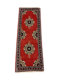 27342-Bidjar Hand-Knotted/Handmade Persian Rug/Carpet Traditional/ Authentic/ Size: 3'11"x 1'5"/120cm x 45cm