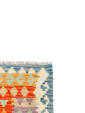 27510- Kelim Hand-Woven/Flat-Weaved/Afghan Kelim/Carpet Modren/Nomadic Authentic/Size: 9'9" x 6'5"/297cm x 196cm