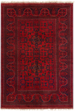 27517 - Khal Mohammad Hand-Knotted/Handmade Afghan Rug/Carpet/Traditional/Authentic/Size: 4'9" x 3'2"/145cm x 97cm