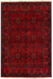 27518 - Khal Mohammad Hand-Knotted/Handmade Afghan Rug/Carpet/Traditional/Authentic/Size: 5'0" x 3'3"/152cm x 99cm