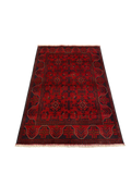 27518 - Khal Mohammad Hand-Knotted/Handmade Afghan Rug/Carpet/Traditional/Authentic/Size: 5'0" x 3'3"/152cm x 99cm