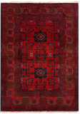 27519 - Khal Mohammad Hand-Knotted/Handmade Afghan Rug/Carpet/Traditional/Authentic/Size: 4'9" x 3'4"/145cm x 102cm