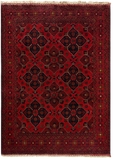 27529 - Khal Mohammad Hand-Knotted/Handmade Afghan Rug/Carpet/Traditional/Authentic/Size: 4'9" x 3'4"/145cm x 102cm