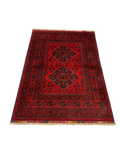27532- Khal Mohammad Hand-Knotted/Handmade Afghan Rug/Carpet/Traditional/Authentic/Size: 6'2" x 4'2"/145cm x 99cm
