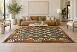 SKU 27558 living room staged rug