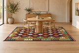 SKU 27563 dining room staged rug