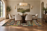 SKU 27565 dining room staged rug Batch 105
