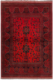 27583- Khal Mohammad Hand-Knotted/Handmade Afghan Rug/Carpet/Traditional/Authentic/Size: 5'1" x 3'4"/155cm x 102cm