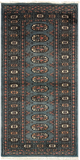 27625-Bokhara Hand-Knotted/Handmade Pakistani Rug/Carpet Tribal/Nomadic Authentic/ Size: 6'0" x 2'11"/183cm ×89cm
