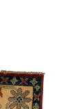 27798-Kazak Hand-Knotted/Handmade Afghan Rug/Carpet Tribal/Nomadic Authentic/ Size: 5'10" x 3'9"/178m x 114cm