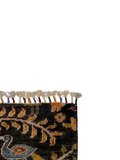 27824-Chobi Ziegler Handmade/Hand-knotted Afghan Rug/Carpet Tribal/Nomadic Authentic/ Size: 4'0" x 2'8" / 122cm x 81cm