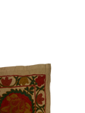 27931- Table Decor Cloth /Fine Hand-Printed/Afghan /Cotton base/wool+ Cotton pile /Modern/Nomadic Authentic/Size: 5'2" x 3'6"/157cm x 107cm