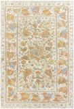 27933- Table Decor Cloth /Fine Hand-Printed/Afghan /Cotton base/wool+ Cotton pile /Modern/Nomadic Authentic/Size: 5'2" x 3'6"/157cm x 107cm