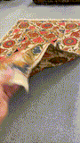 27934- Table Decor Cloth /Fine Hand-Printed/Afghan /Cotton base/wool+ Cotton pile /Modern/Nomadic Authentic/Size: 5'2" x 3'6"/157cm x 107cm
