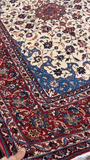 27956- Isfahan Persian Hand-Knotted Authentic/Traditional Carpet/Rug/ Size: 7'7" x 5'0"/231cm x 152cm