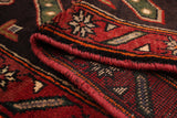 27857-Hamadan Hand-Knotted/Handmade Persian Rug/Carpet Tribal/Nomadic Authentic/ Size: 9'9" x 6'7"/297cm x 201cm