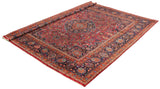 27365-Mashad Hand-Knotted/Handmade Persian Rug/Carpet Traditional Authentic/ Size: 11'2" x 10'0"/340cm x 305cm