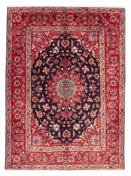 27852-Sarough Hand-Knotted/Handmade Persian Rug/Carpet Traditional Authentic/ Size: 9'8"x 7'5"/295cm x 226cm