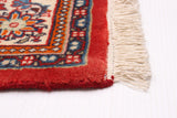 27877-Sarough Hand-Knotted/Handmade Persian Rug/Carpet Traditional Authentic/ Size: 7'1"x 4'5"/216cm x 135cm