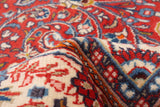 27877-Sarough Hand-Knotted/Handmade Persian Rug/Carpet Traditional Authentic/ Size: 7'1"x 4'5"/216cm x 135cm