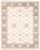 26837- Royal Ushak Hand-Knotted/Handmade Indian Rug/Carpet Traditional/Authentic/Size: 9'11" x 8'2"