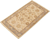 27160- Royal Ushak Hand-Knotted/Handmade Indian Rug/Carpet Traditional/Authentic/Size: 5'2" x 2'11"/244cm x 81cm