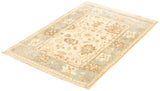 27162- Royal Ushak Hand-Knotted/Handmade Indian Rug/Carpet Traditional/Authentic/Size: 5'11" x 3'11"/180cm x 119cm