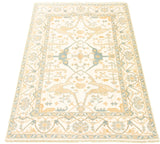 27177- Royal Ushak Hand-Knotted/Handmade Indian Rug/Carpet Traditional/Authentic/Size: 8'10" x 6'0"/269cm x 183cm