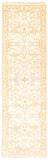 27167- Royal Ushak Hand-Knotted/Handmade Indian Rug/Carpet Traditional/Authentic/Size: 8'2" x 2'4"/249cm x 71cm