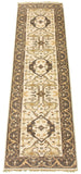 27171- Royal Ushak Hand-Knotted/Handmade Indian Rug/Carpet Traditional/Authentic/Size: 9'7" x 2'6"/292cm x 76cm