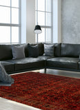 27059-Bidjar Hand-Knotted/Handmade Persian Rug/Carpet Traditional/ Authentic/ Size: 12'2"x 4'8"