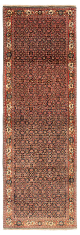 27096-Bidjar Hand-Knotted/Handmade Persian Rug/Carpet Traditional/ Authentic/ Size: 9'4"x 2'11"
