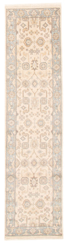 27172- Royal Ushak Hand-Knotted/Handmade Indian Rug/Carpet Traditional/Authentic/Size:10'0" x 2'6"/305cm x 76cm