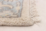 27172- Royal Ushak Hand-Knotted/Handmade Indian Rug/Carpet Traditional/Authentic/Size:10'0" x 2'6"/305cm x 76cm