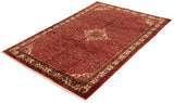 27855-Hamadan Hand-Knotted/Handmade Persian Rug/Carpet Tribal/Nomadic Authentic/ Size: 9'6" x 6'8"/290cm x 203cm