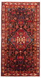 27873-Hamadan Hand-Knotted/Handmade Persian Rug/Carpet Tribal/Nomadic Authentic/ Size: &nbsp;9'3" x 4'9"/282cm x 145cm