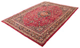 27895-Mashad Hand-Knotted/Handmade Persian Rug/Carpet Traditional Authentic/ Size: 12'11" x 9'5"/394cm x 287cm