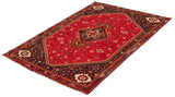 27862- Shiraz Persian Hand-knotted/Authentic/Traditional Nomadic/Tribal / Size: 8'8" x 5'10"/264cm x 178cm