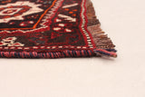 27862- Shiraz Persian Hand-knotted/Authentic/Traditional Nomadic/Tribal / Size: 8'8" x 5'10"/264cm x 178cm