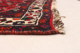 27854- Shiraz Persian Hand-knotted/Authentic/Traditional Nomadic/Tribal / Size: 8'10" x 6'2"/269cm x 188cm