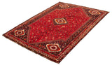 27849- Shiraz Persian Hand-knotted/Authentic/Traditional Nomadic/Tribal / Size: 10'0" x 6'11"/305cm x 211cm