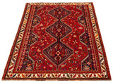 27858- Shiraz Persian Hand-knotted/Authentic/Traditional Nomadic/Tribal / Size: 8'10" x 5'10"/269cm x 178cm