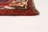 27858- Shiraz Persian Hand-knotted/Authentic/Traditional Nomadic/Tribal / Size: 8'10" x 5'10"/269cm x 178cm