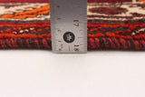 27858- Shiraz Persian Hand-knotted/Authentic/Traditional Nomadic/Tribal / Size: 8'10" x 5'10"/269cm x 178cm