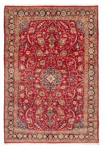 27837-Sarough Hand-Knotted/Handmade Persian Rug/Carpet Traditional Authentic/ Size: 10'3"x 7'3"/312cm x 221cm