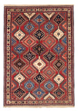 27898-Yalameh Hand-Knotted/Handmade Persian Rug/Carpet Tribal/Nomadic Authentic/ Size: 9'6" x 6'7"/290cm x 201cm