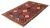 27898-Yalameh Hand-Knotted/Handmade Persian Rug/Carpet Tribal/Nomadic Authentic/ Size: 9'6" x 6'7"/290cm x 201cm