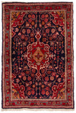 26808-Sarough Hand-Knotted/Handmade Persian Rug/Carpet Traditional Authentic/ Size: 3'0"x 2'4"